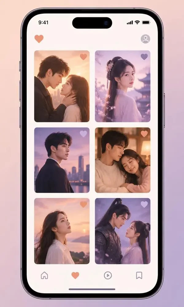 红果短剧官网APP 收藏追更界面展示